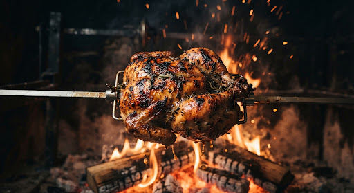 Craft rotisserie process